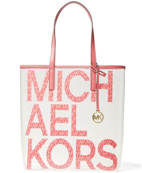 michael kors book tote bag|Michael Kors clear tote bags.